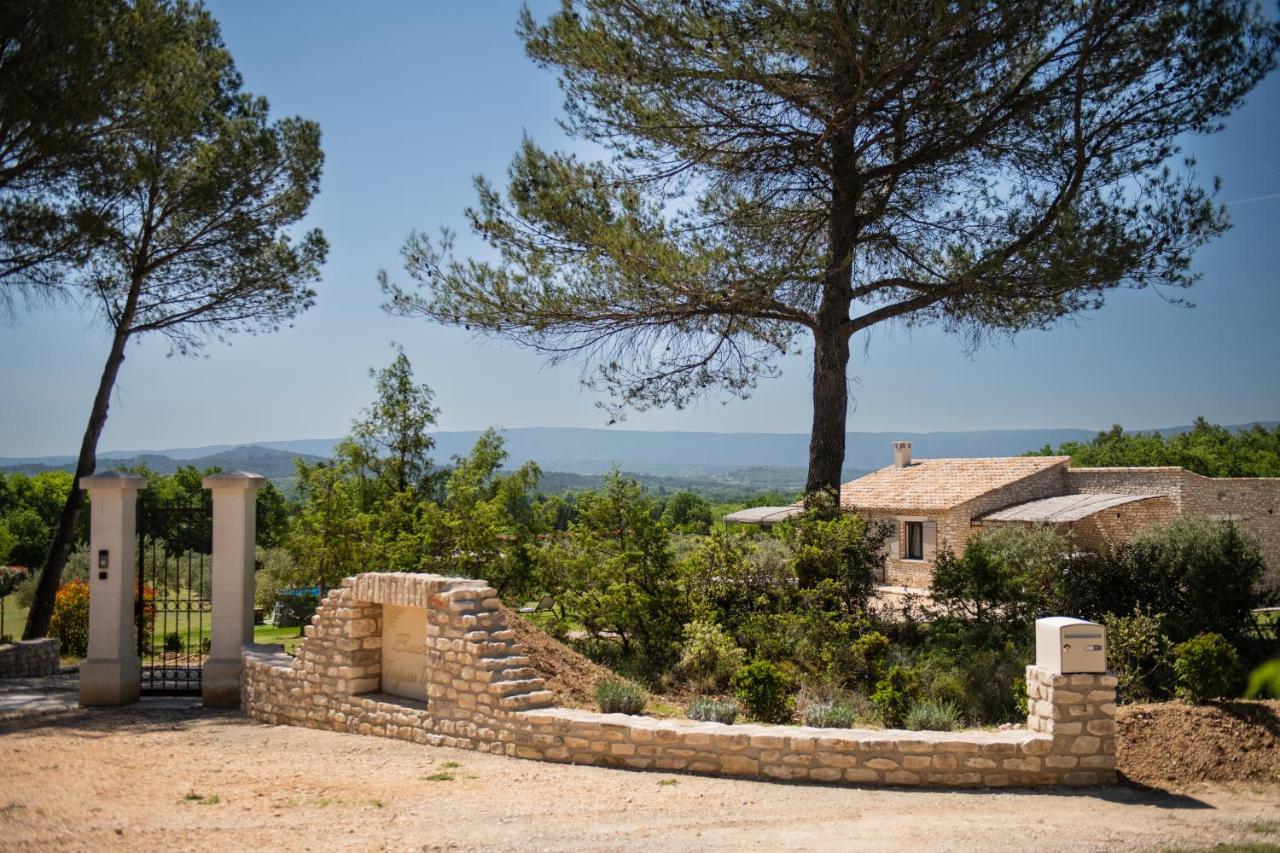 Bastide Toujours Dimanche, Maison De Vacances Avec Vue & Piscine Privee Gordes Ngoại thất bức ảnh