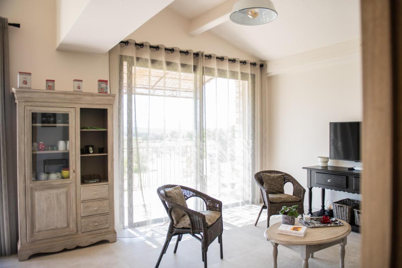 Bastide Toujours Dimanche, Maison De Vacances Avec Vue & Piscine Privee Gordes Ngoại thất bức ảnh
