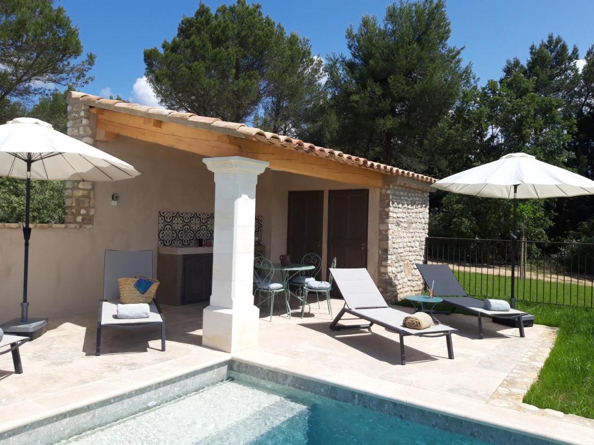 Bastide Toujours Dimanche, Maison De Vacances Avec Vue & Piscine Privee Gordes Ngoại thất bức ảnh
