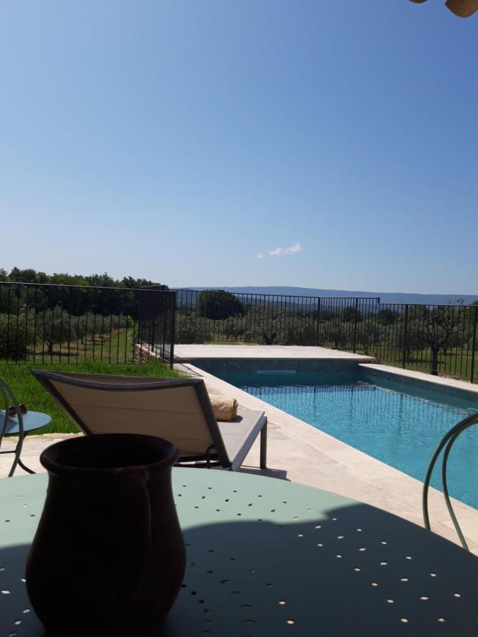 Bastide Toujours Dimanche, Maison De Vacances Avec Vue & Piscine Privee Gordes Ngoại thất bức ảnh