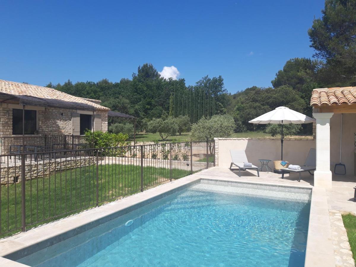 Bastide Toujours Dimanche, Maison De Vacances Avec Vue & Piscine Privee Gordes Ngoại thất bức ảnh