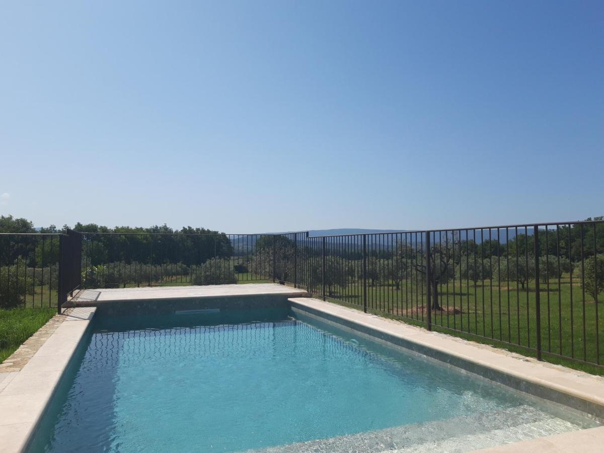 Bastide Toujours Dimanche, Maison De Vacances Avec Vue & Piscine Privee Gordes Ngoại thất bức ảnh