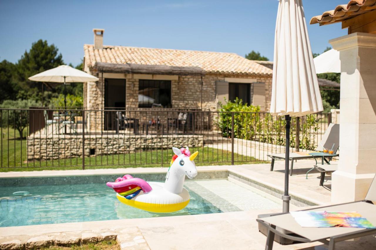 Bastide Toujours Dimanche, Maison De Vacances Avec Vue & Piscine Privee Gordes Ngoại thất bức ảnh
