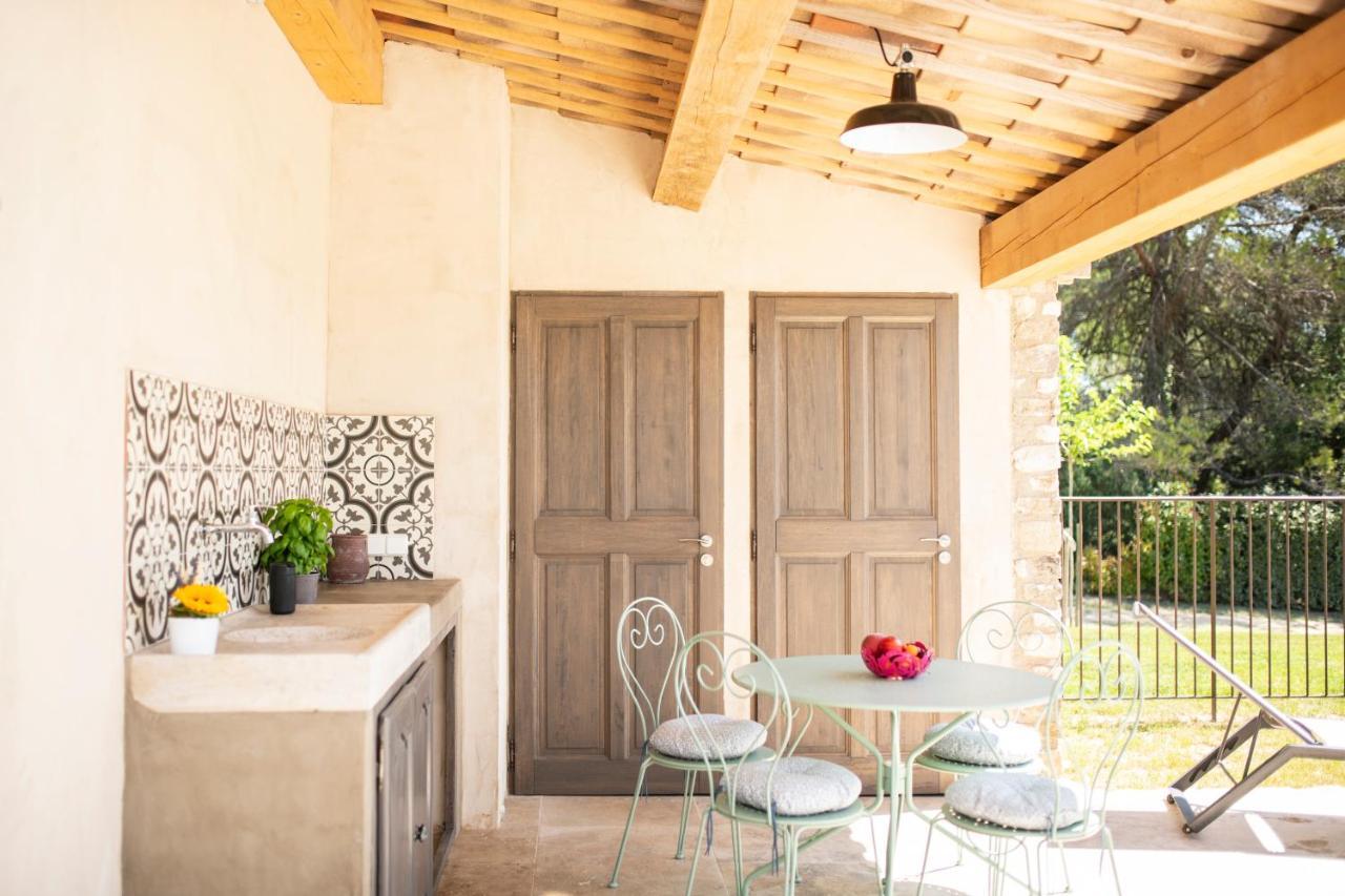 Bastide Toujours Dimanche, Maison De Vacances Avec Vue & Piscine Privee Gordes Ngoại thất bức ảnh