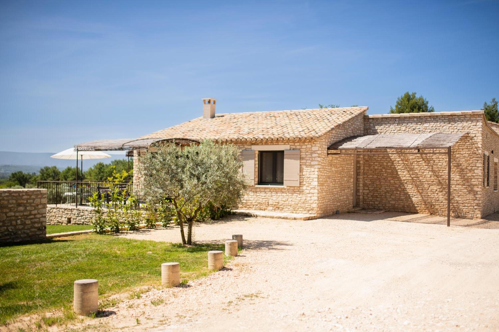 Bastide Toujours Dimanche, Maison De Vacances Avec Vue & Piscine Privee Gordes Ngoại thất bức ảnh