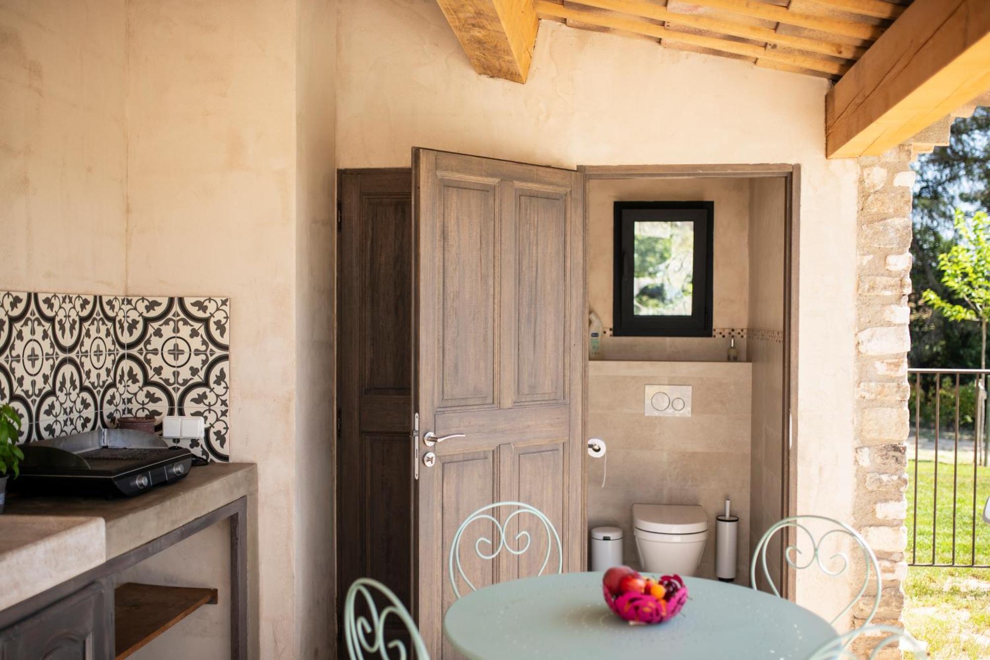 Bastide Toujours Dimanche, Maison De Vacances Avec Vue & Piscine Privee Gordes Ngoại thất bức ảnh